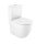 Roca Meridian Compact WC csésze, mélyöblítésű, Rimless, fehér A34224L000