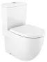 Roca Meridian Compact WC csésze, mélyöblítésű, Rimless, fehér A34224L000