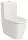 Roca Inspira Round falra tolható Rimless WC csésze 64,5x37,5 cm vario kifolyással, bézs A342526650