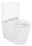 Roca Inspira Round Rimless falra tolható kompakt WC csésze 60x37,5 cm Fehér A342529000