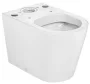Roca Inspira Round Rimless falra tolható kompakt WC csésze 60x37,5 cm Fehér A342529000
