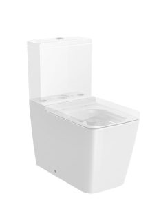   Roca Inspira Square falra tolható WC csésze Rimless fehér A342536000
