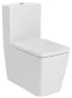 Roca Inspira Square falra tolható WC csésze Rimless matt fehér A342536620