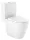 Roca Ona monoblokkos WC csésze 36x75 cm, vario kifolyóval, Rimless, fehér A342687000