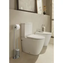   Roca Ona Kompakt Monoblokkos WC csésze vario kifolyóval, Rimless, fehér A342688000