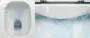 Roca Tura Rimless álló WC csésze vario kifolyással, fehér A342697000
