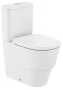 Roca Tura Rimless álló WC csésze vario kifolyással, matt fehér A342697620