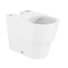   Roca Tura Rimless álló WC csésze vario kifolyással, SupraGlaze bevonattal, fehér A342697S00