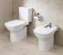 Roca Debba Square álló monoblokk WC csésze hátsó kifolyású, rögzítőszettel A342997000