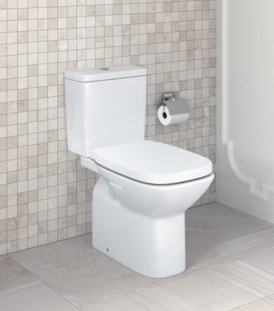 Roca Debba Square alsó kifolyású monoblokkos WC csésze A342998000