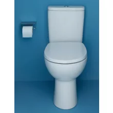   Roca Victoria perem nélküli monoblokk WC csésze rögzítővel, fehér A342V03000