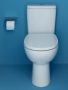 Roca Victoria perem nélküli monoblokk WC csésze rögzítővel, fehér A342V03000