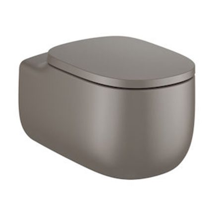 Roca Beyond Rimless fali WC csésze 58x39,5 Kávé szín A3460B7660