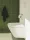 Roca The Gap Round Compact 48 cm fali WC-csésze, Rimless, fehér A3460NB000