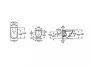 Roca The Gap Round perem nélküli fali WC csésze, rejtett rögzítéssel A3460NL000