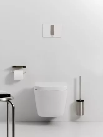 Roca The Gap Square fali WC csésze Soft Close ülőkével, RO-A346477000-SET1