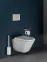 Roca Gap Square Compacto fali WC szésze 48x34 cm, peremnélküli, fehér A34647A000