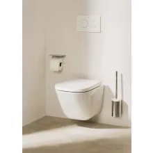   Roca The Gap Square perem nélküli fali WC csésze rögzítővel A34647L000