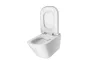 Roca The Gap Square perem nélküli fali WC csésze rögzítővel A34647L000