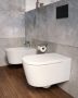 Roca Inspira Round fali WC csésze 56x37 cm, rimless, matt fehér A346527620