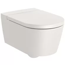   Roca Inspira Round fali WC csésze 56x37 cm, rimless, bézs A346527650