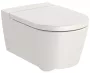 Roca Inspira Round fali WC csésze 56x37 cm, rimless, bézs A346527650