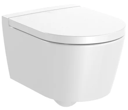Roca Inspira Round kompakt fali WC-csésze 48x37 Rimless fehér A346528000