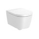 Roca Inspira Round kompakt fali WC-csésze 48x37 Rimless fehér A346528000