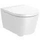 Roca Inspira Round kompakt fali WC-csésze 48x37 Rimless fehér A346528000