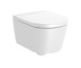 Roca Inspira Round kompakt fali WC-csésze 48x37 Rimless fehér A346528000