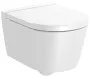 Roca Inspira Round kompakt fali WC-csésze 48x37 Rimless fehér A346528000