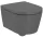 Roca Inspira Round kompakt fali WC-csésze 48x37 Rimless Onyx szín A346528640