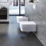 Roca Inspira Square Rimless fali WC csésze, fehér A346537000