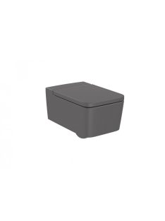 Roca Inspira Square Rimless fali WC csésze, Onyx A346537640