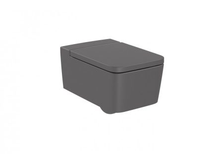 Roca Inspira Square Rimless fali WC csésze, onyx A346537640