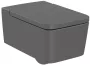 Roca Inspira Square Rimless fali WC csésze, onyx A346537640