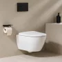 Roca Ona perem nélküli porcelán kerámia fali WC csésze, fehér A346687000