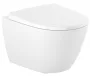 Roca Ona Rimless mélyöblítésű fali WC-csésze 36x48 cm, hátsó kifolyással, fehér A346688000