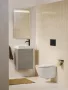 Roca Ona mélyöblítésű kerámia fali WC Vortex öblítéssel fehér