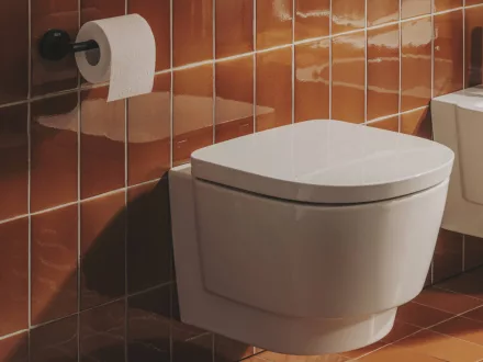 Roca Tura fali Rimless WC csésze 36x50 cm, fehér A346697000