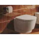 Roca Tura fali Rimless WC csésze 36x50 cm, fehér A346697000