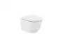 Roca Tura fali Rimless WC csésze 36x50 cm, matt fehér A346697620