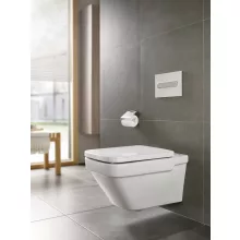   Roca Dama perem nélküli fali kerámia WC csésze rögzítővel, fehér A34678L000
