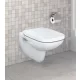 Roca Debba Square fali kerámia WC csésze 355x540, rögzítőszettel A346997000