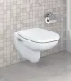 Roca Debba Square fali kerámia WC csésze 355x540, rögzítőszettel A346997000