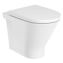   Roca The Gap Round falhoz illeszthető álló Rimless WC csésze A3470N7000