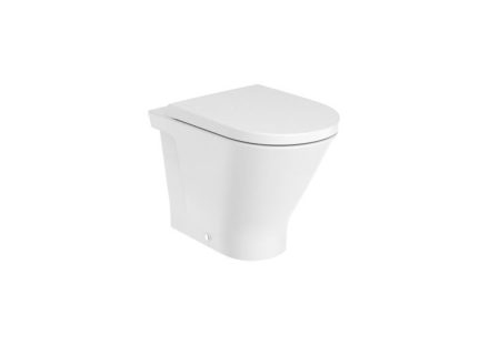 Roca The Gap Round falhoz illeszthető álló Rimless WC csésze A3470N7000