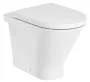 Roca The Gap Round falhoz illeszthető álló Rimless WC csésze A3470N7000