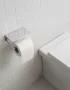Roca The Gap Round falhoz illeszthető álló Rimless WC csésze A3470N7000