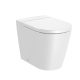 Roca Inspira Round álló WC csésze 56x37 vario kifolyással Rimless fehér A347526000